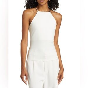 Rag & Bone Ivory Apron Neck Tank